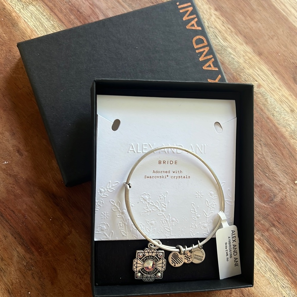 NWT Alex and Ani bride bracelet